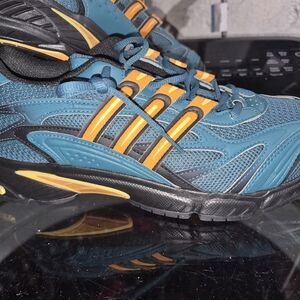 adidas Teal and Orange Sneakers